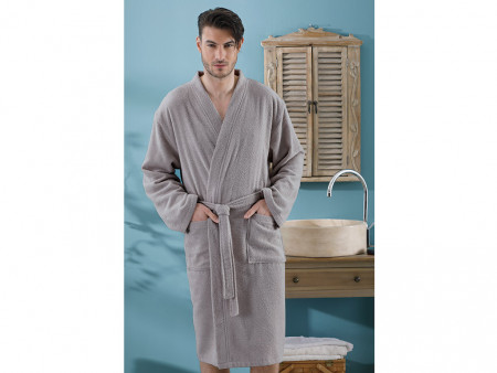 Халат мужской Plain S-M - image 1