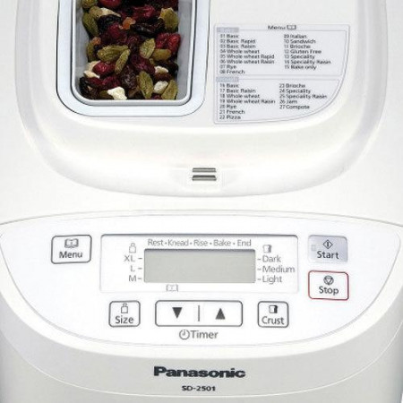 Хлебопечка Panasonic SD-2501WTS - image 2