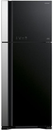 Холодильник HITACHI R-VG540PUC3 GBK (Черное стекло) - image 2