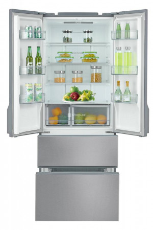 Холодильник Midea HC-567WEN (Стальной) - image 1