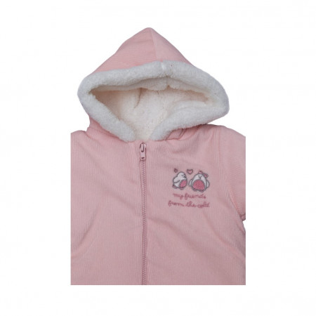 Жакет Bebetto VELVETEEN VELSOFT BABY JACKET Розовый - image 2
