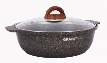 Жаровня Kukmara 3л со стекл. крышкой жго31а - image 1