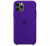 Чехол Silicone Case для iPhone 11 Pro, темно-пурпурный