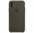Чехол Silicone Case для iPhone XS Max, оливковый