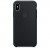 Чехол Silicone Case для iPhone X/XS, черный