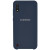 Чехол Silicone cover для Samsung Galaxy A01, темно-синий