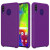 Чехол Silicone cover для Samsung Galaxy A30, фиолетовый