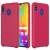 Чехол Silicone cover для Samsung Galaxy A30, малиновый