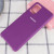Чехол Silicone cover для Samsung Galaxy A31, сливовый