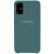 Чехол Silicone cover для Samsung Galaxy S20 Plus, темно-зеленый