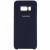 Чехол Silicone cover для Samsung Galaxy S8, темно синий