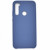 Чехол Silicone cover для Xiaomi Redmi Note 8T, темно синий