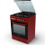 Газовая плита DELUSSO T6411T6 RED thumb - 2