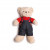 Мягкая игрушка Toysbase Медведь Plush Toy Bear in overalls with shirt (мальчик)