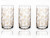 Набор стаканов Butterfly 365 мл 3 шт.