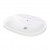 Умывальник IDEALSTANDARD CONNECT CTP BSN 62X46 WHITE 1TH OVAL